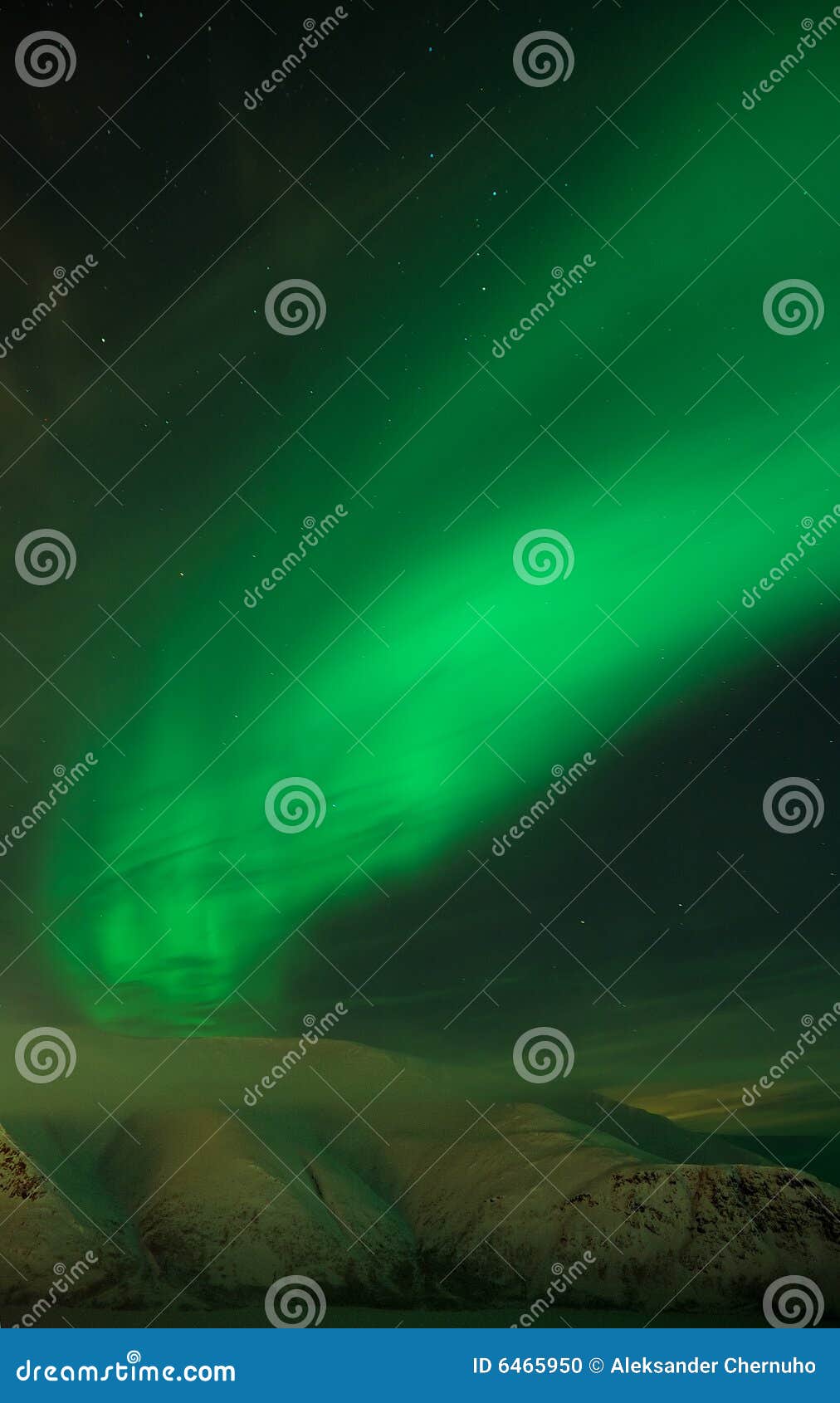 arc of aurora polaris
