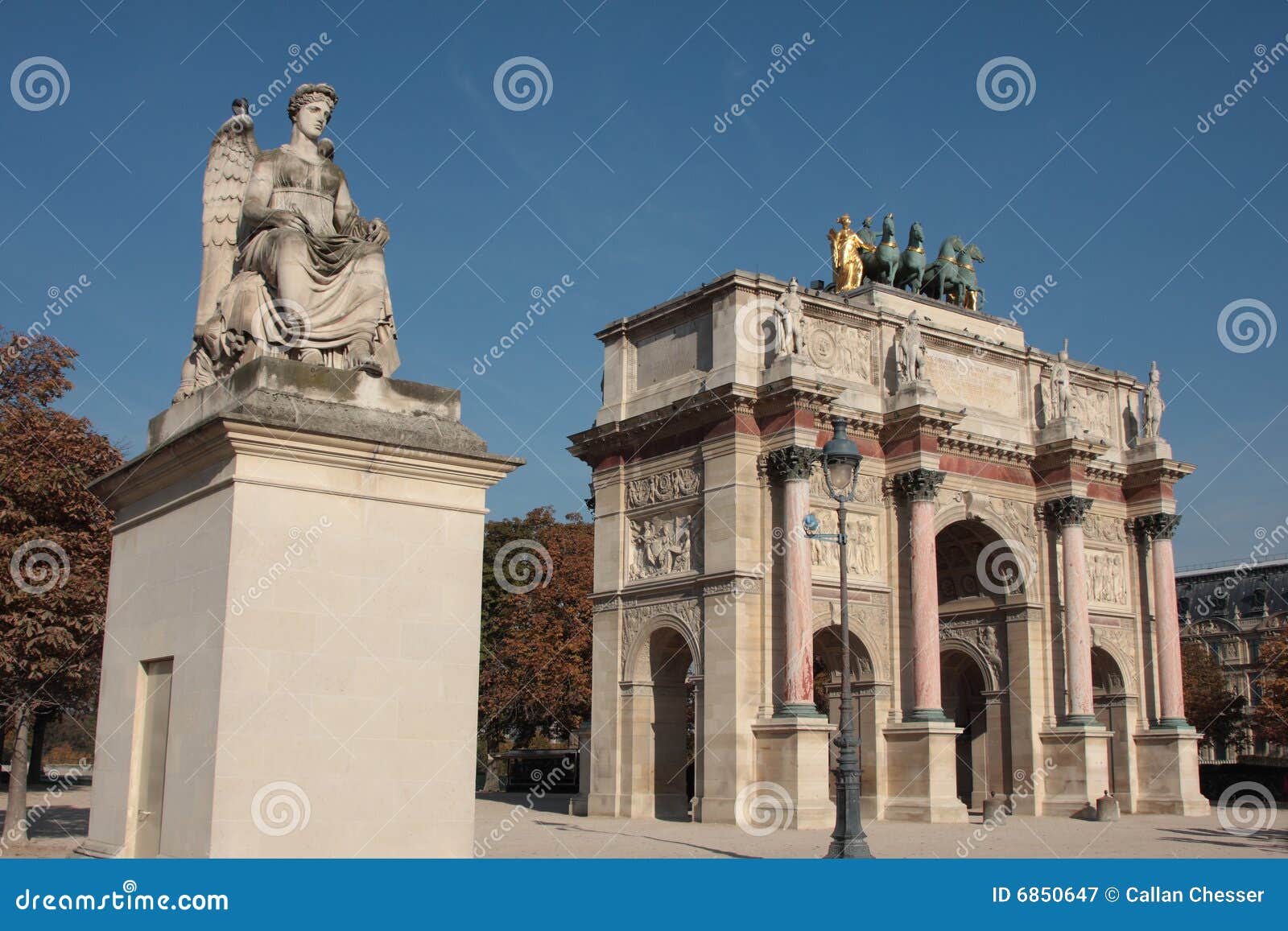 Arc DE Triomphe du Carrousel, Parijs