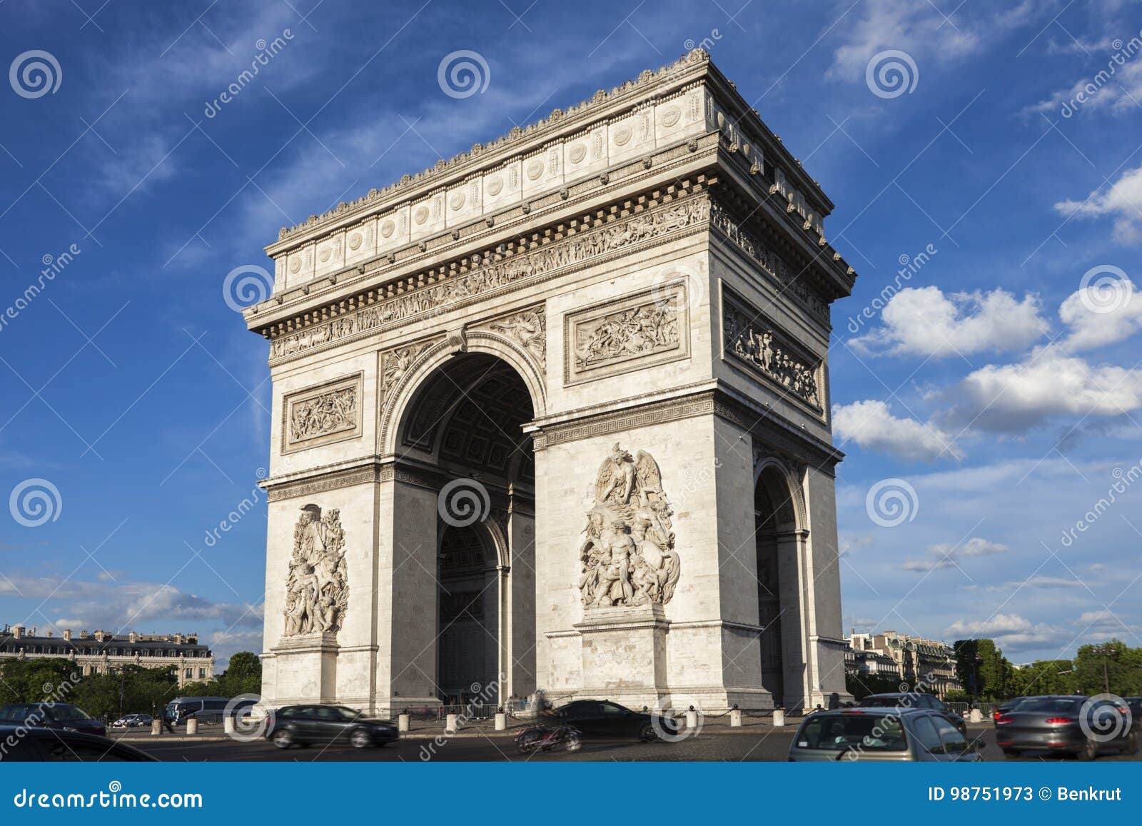 arc de triomphe in paris