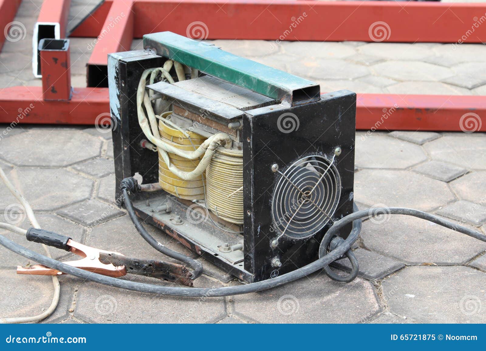Arc welding machine stock image. Image of power, transformer 65721875