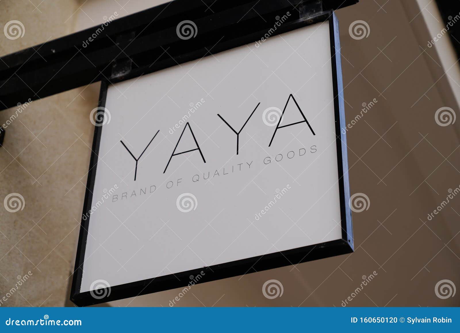 Arcachon , Aquitaine / France - 10 08 2019 : YAYA Lifestyle Logo Brand ...