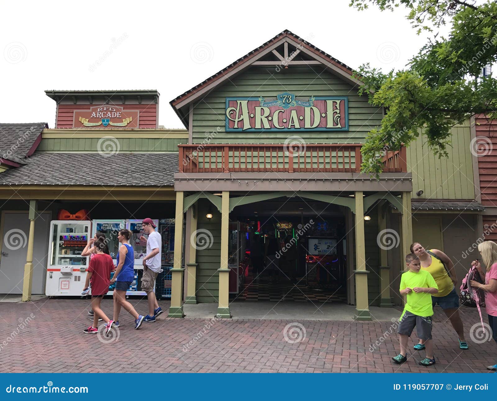 The Arcade at Carowinds, Charlotte, NC Editorial Photography Image of