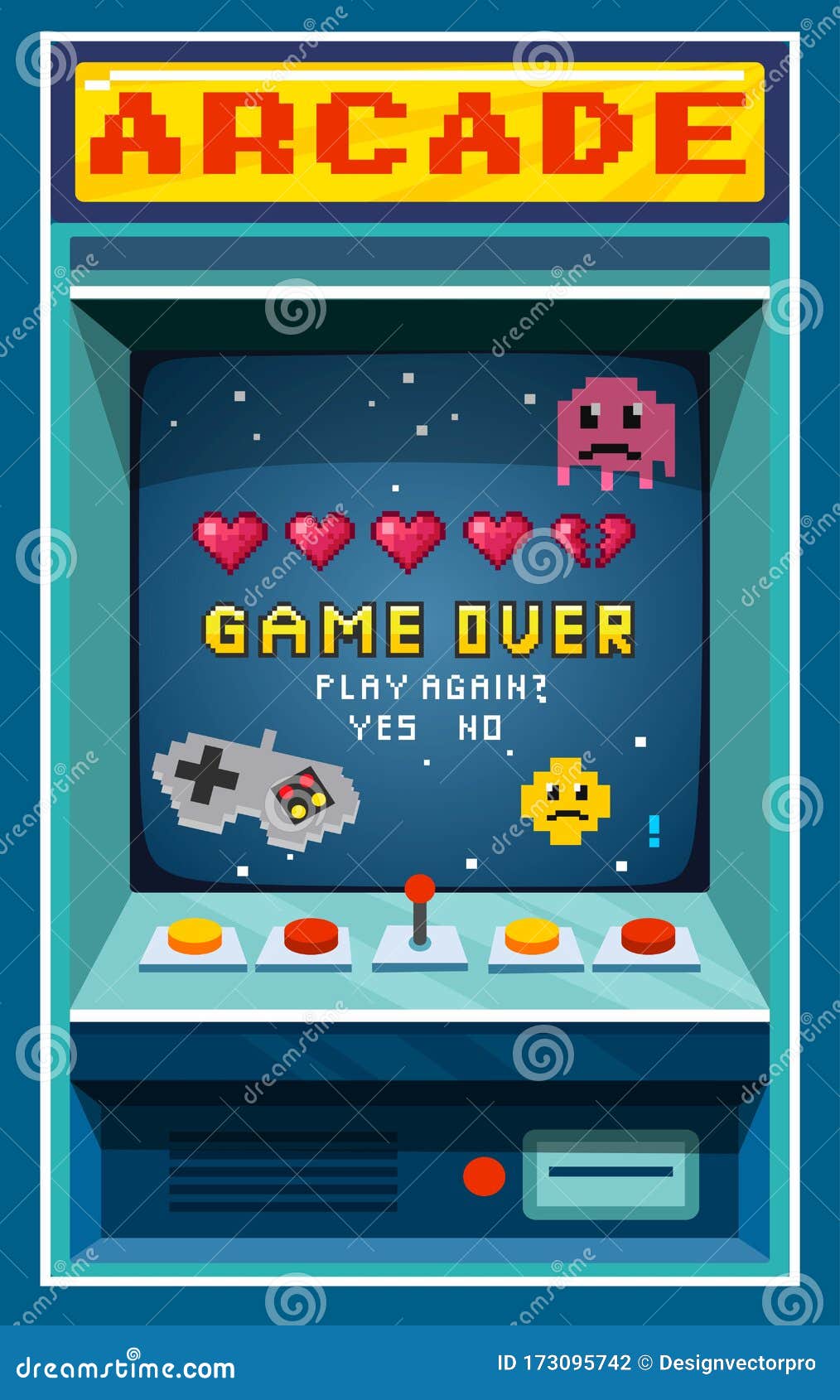 Creating a Retro Game Over Screen