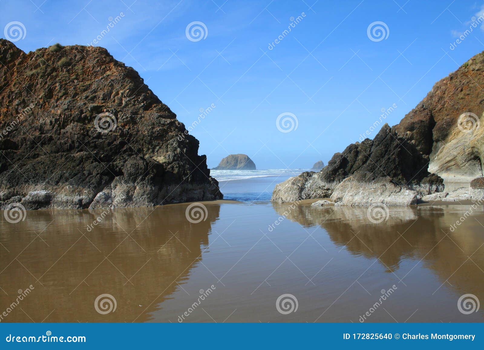 Arcadia Beach (or 00910 stock photo. Image of arcadia 172825640