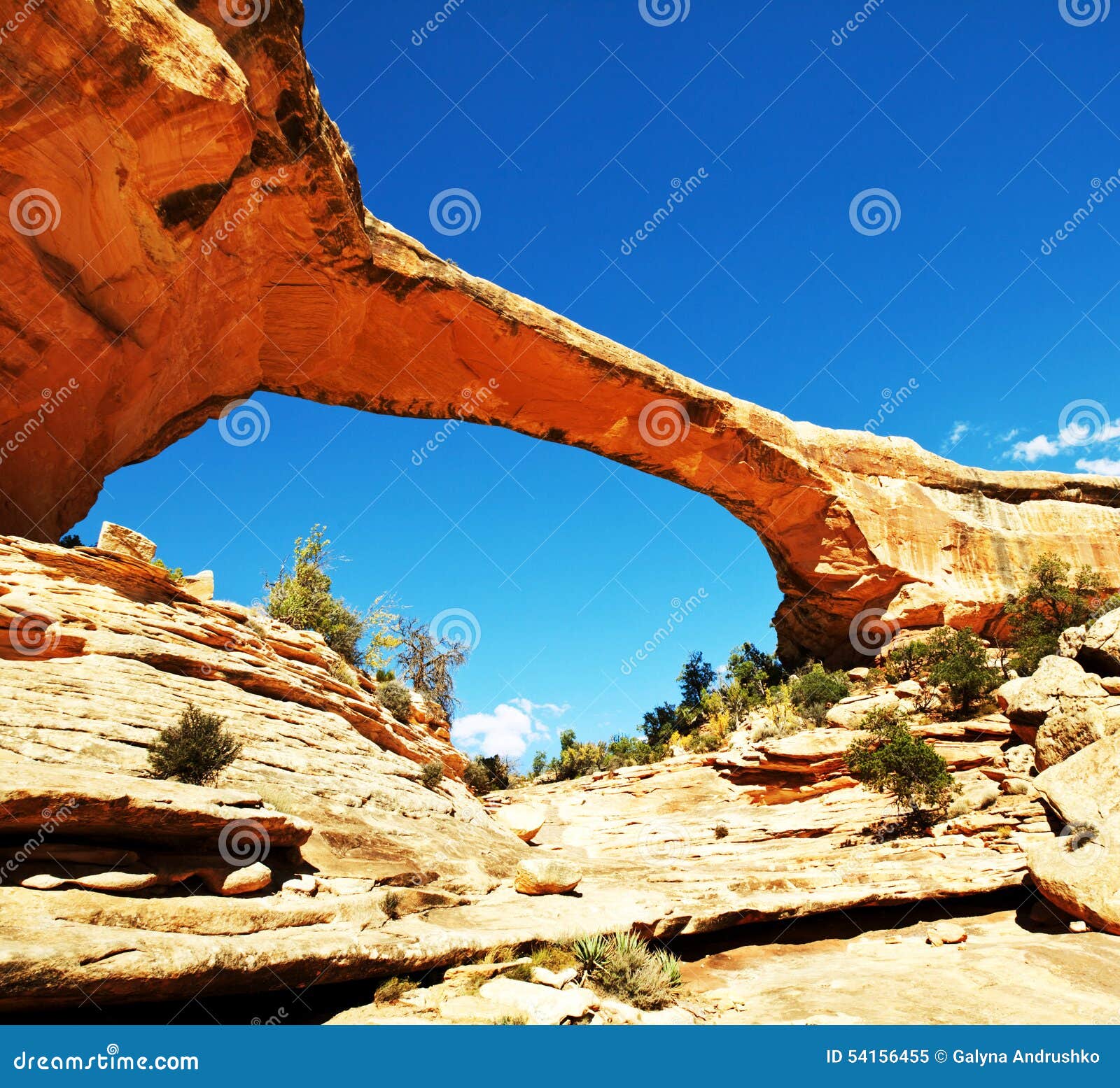 Arch bridge stock image. Image of arch, national, landscapes 54156455