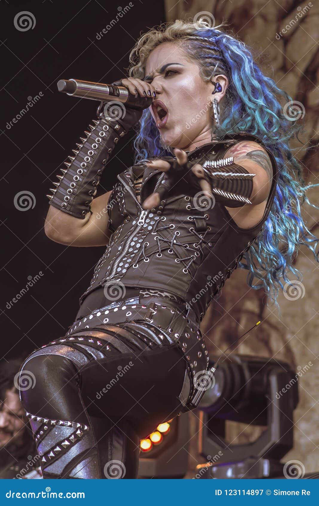 Alissa White Gluz Arch Enemy, Alissa White-Gluz Live Concert 2018, Hellfest Heavy Metal