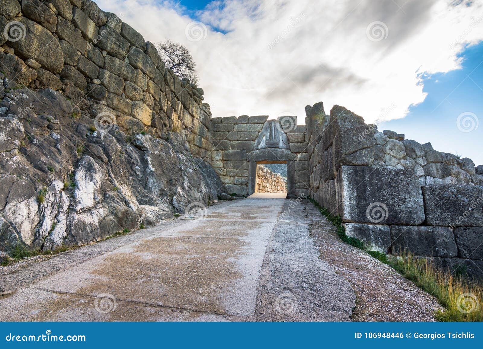 the archaeological site of