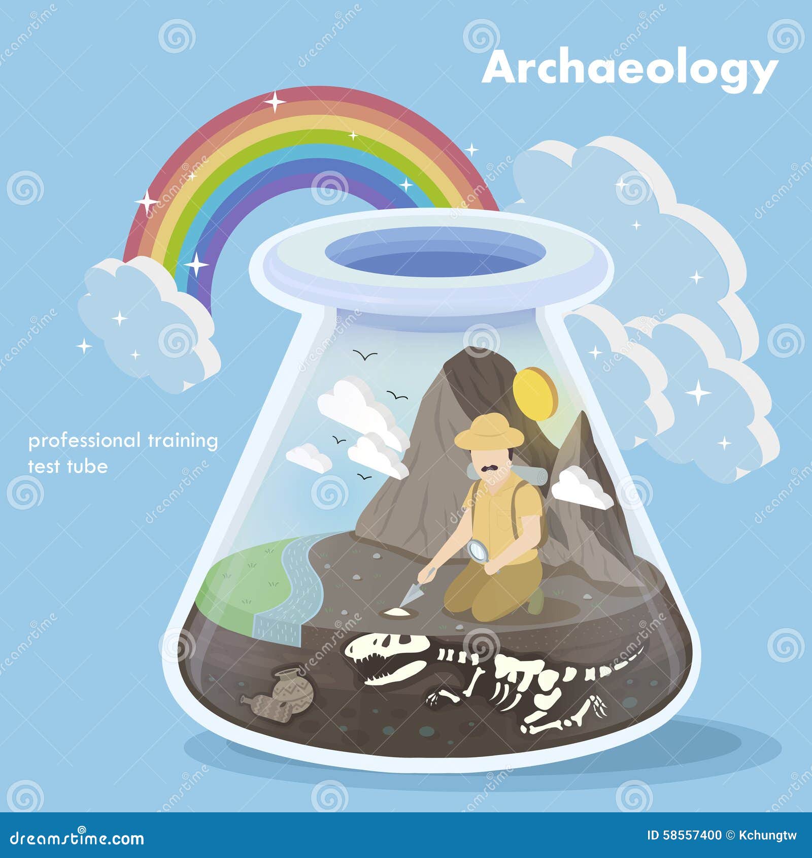 archaeology concept