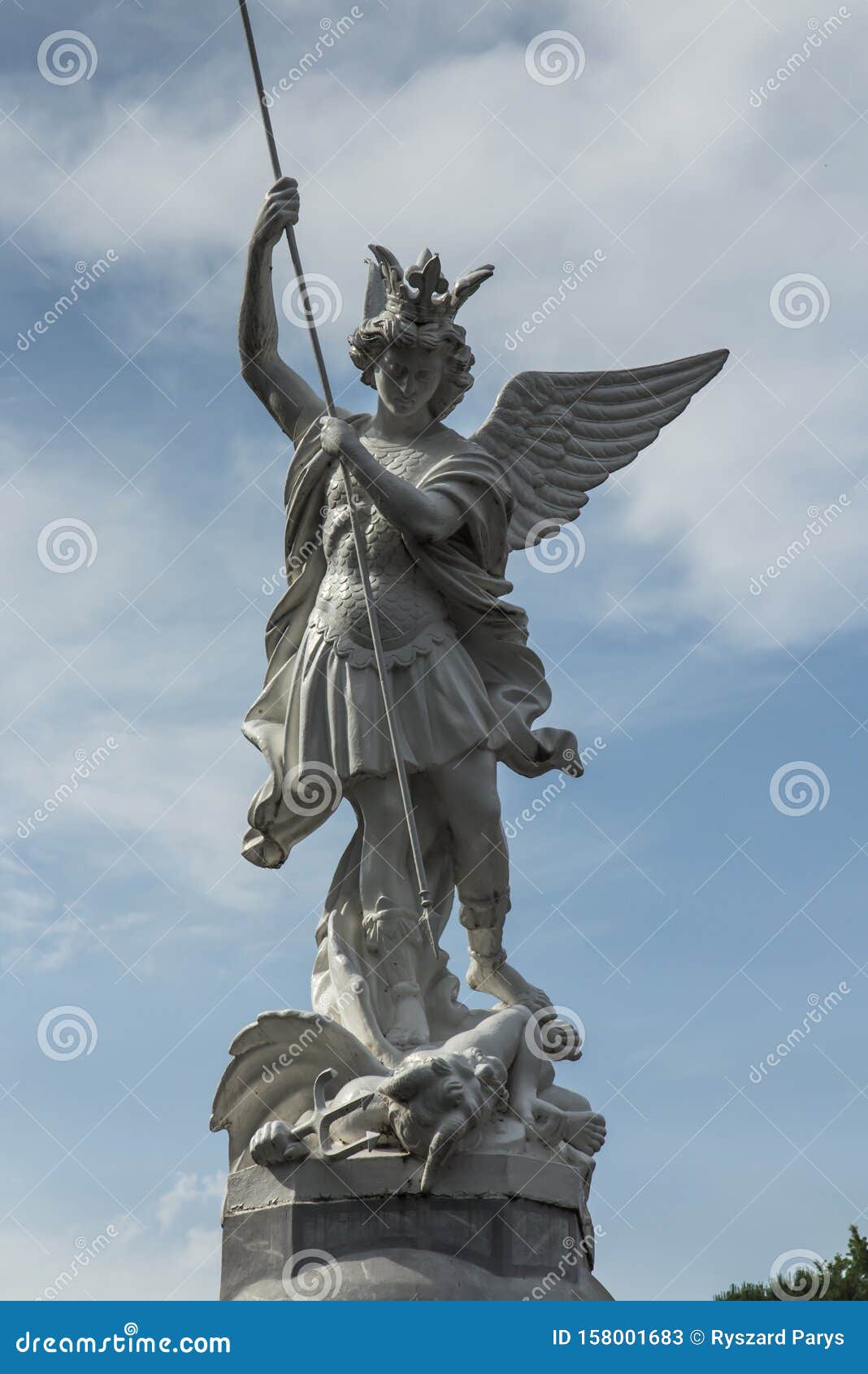 archangel michael vs dragon