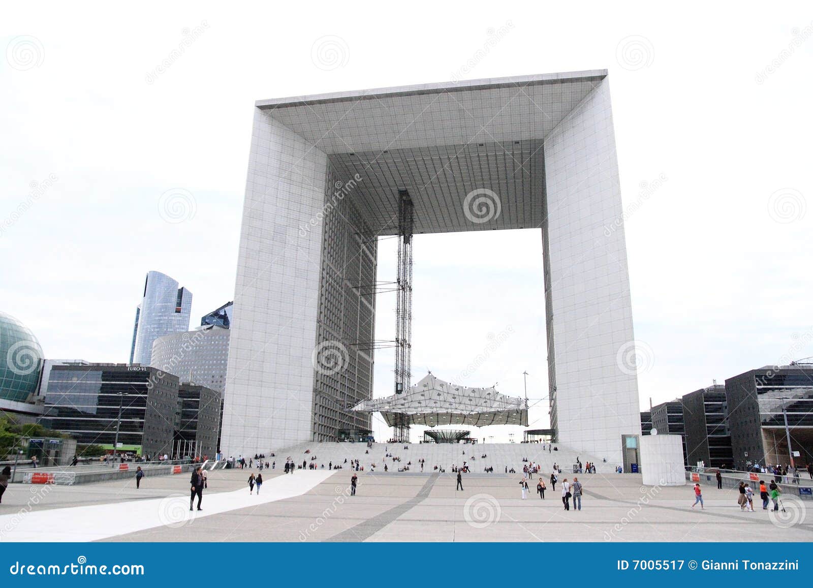 Arche DE La Defense, Parijs, Frankrijk