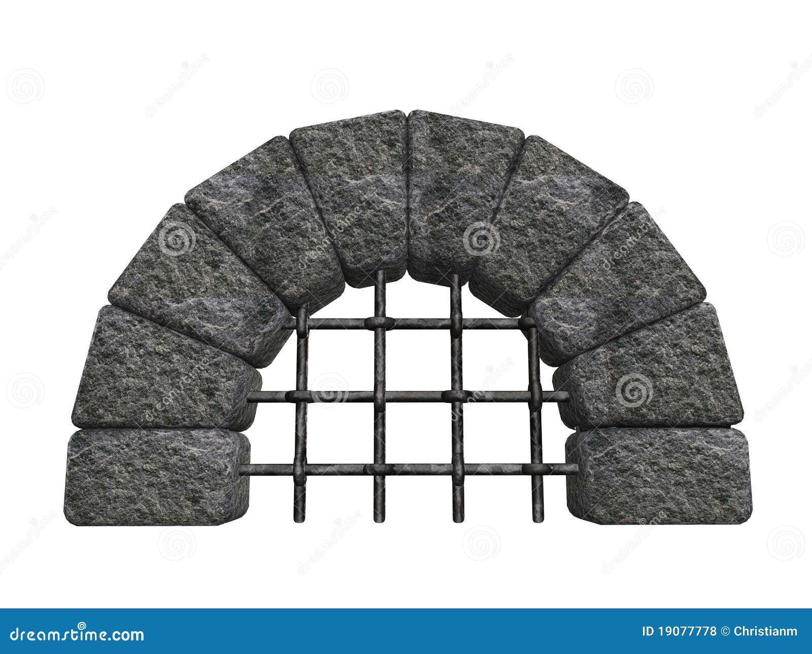 arched stone entrance