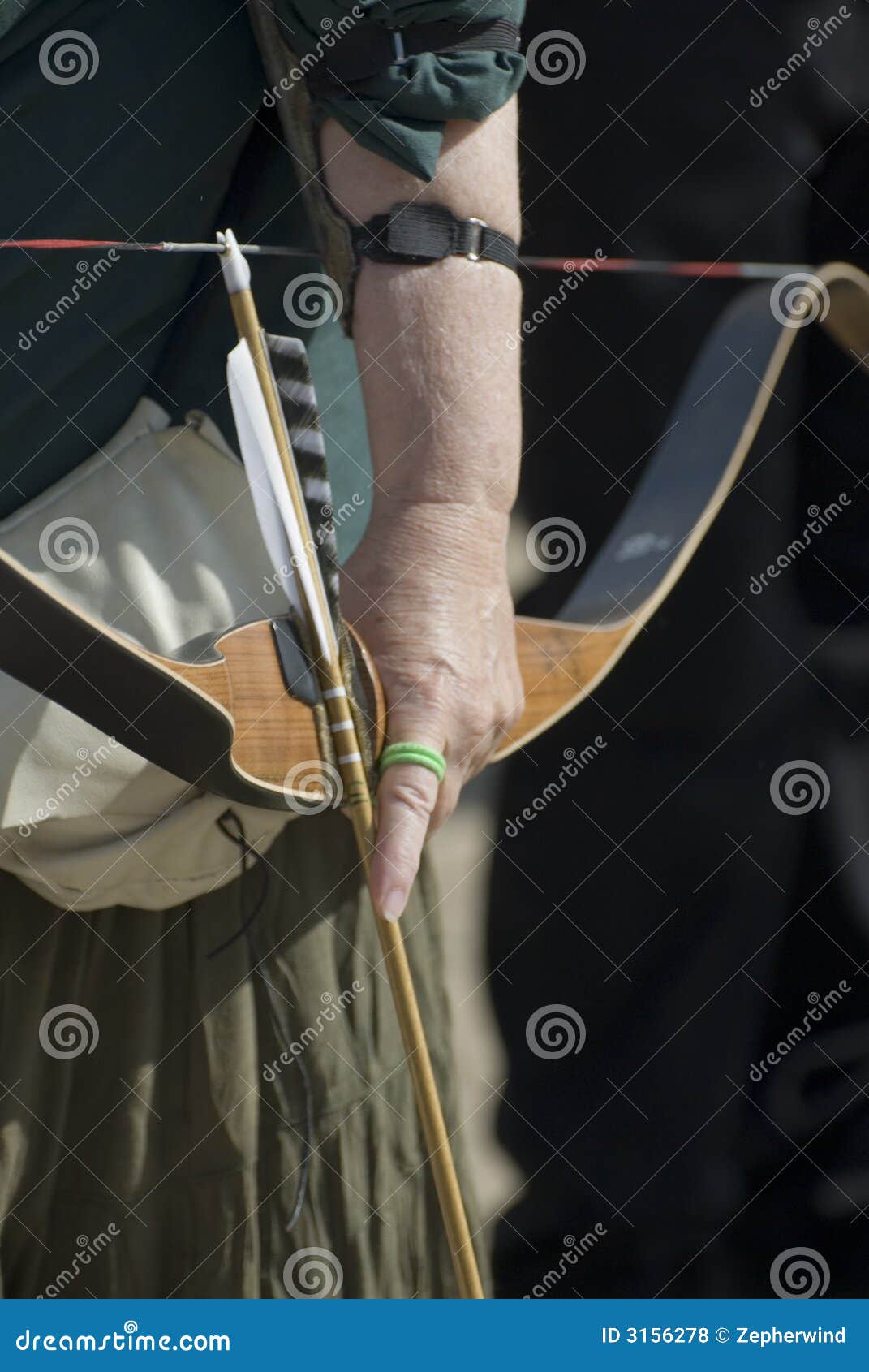 Archery stock photo. Image of weapon, match, competition 3156278