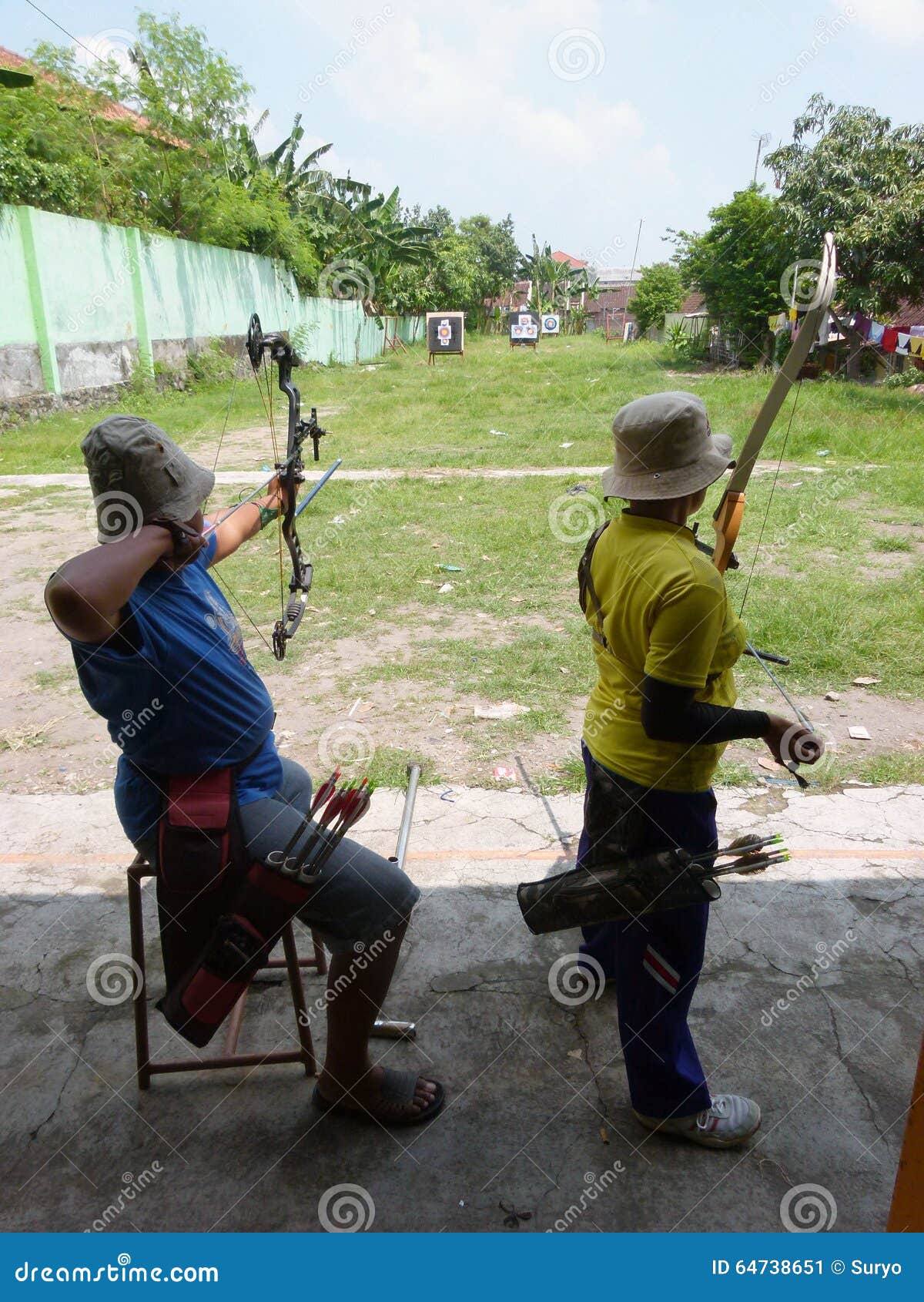 Archery editorial photo. Image of indonesia, disabilities 64738651