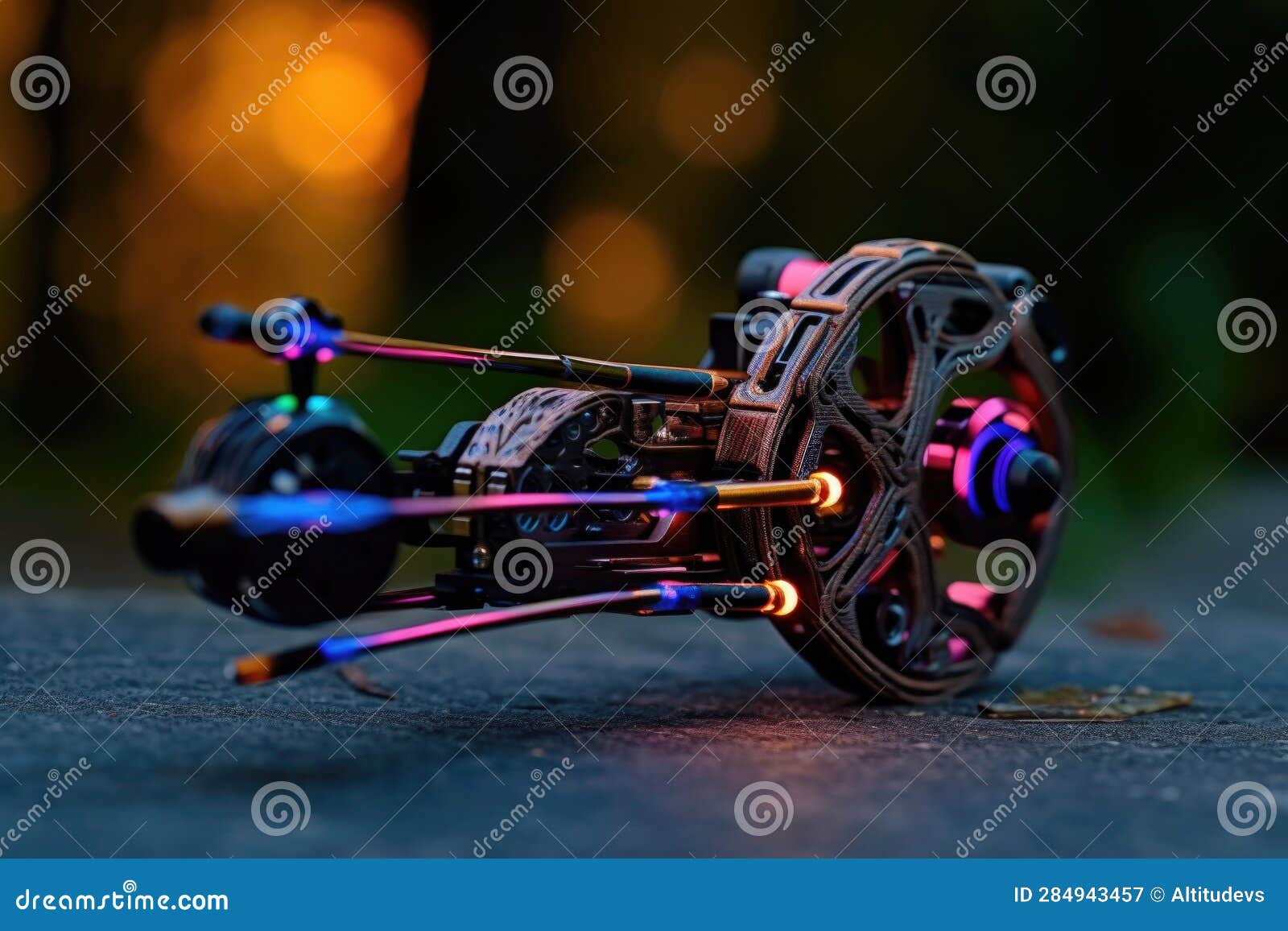 Archery Bow with Laser Sight for Precise Targeting Stock Image Image of practice, equipment