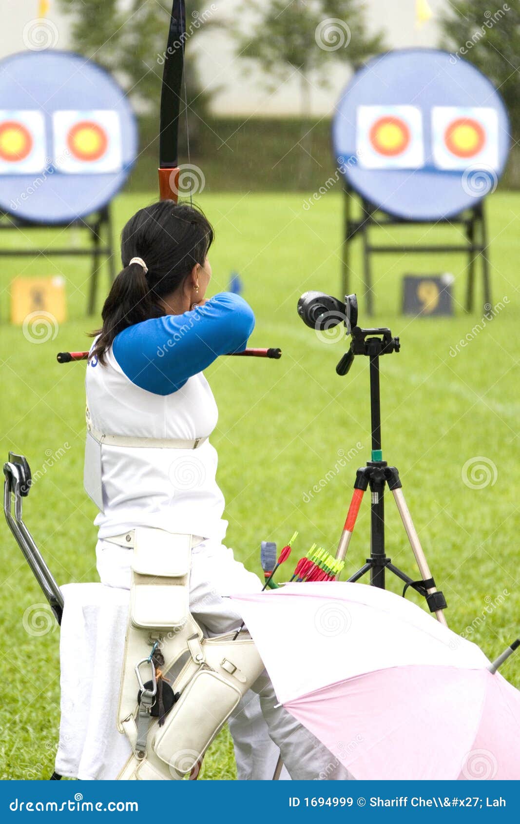 Archery for Disabled Persons Stock Image Image of competitor, contest