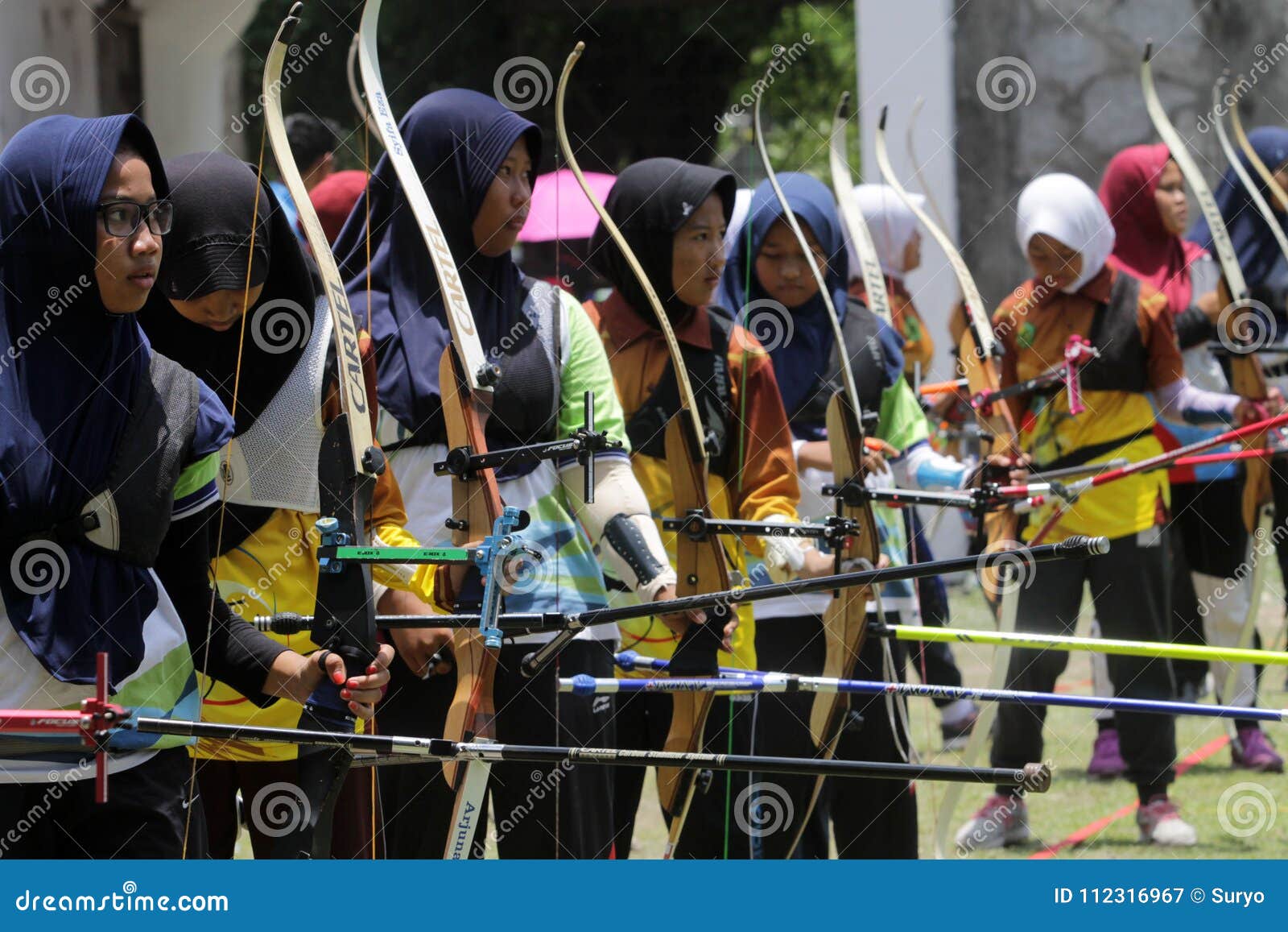 Archery editorial photography. Image of sport, central 112316967