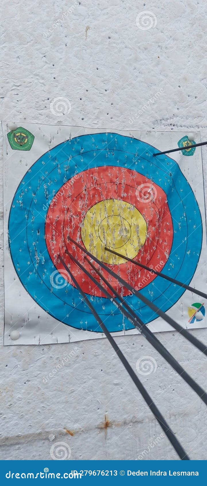 Archery target faces stock image. Image of pattern, graffiti 279676213