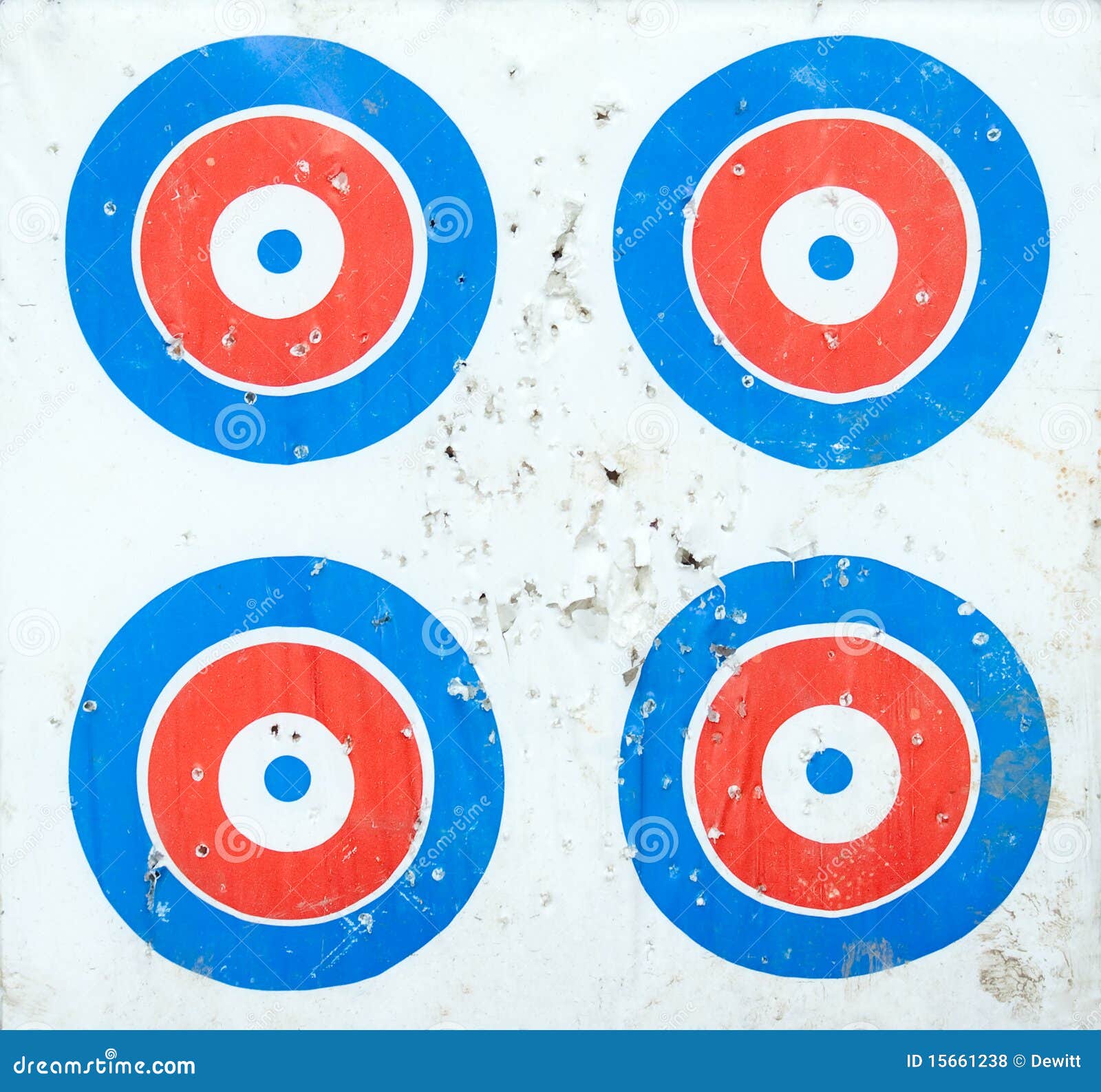 Archery targets stock photo. Image of hole, holes, target 15661238