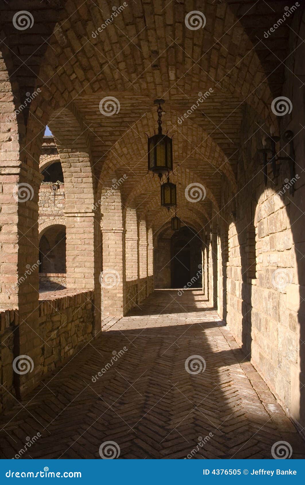 arches of the cloister