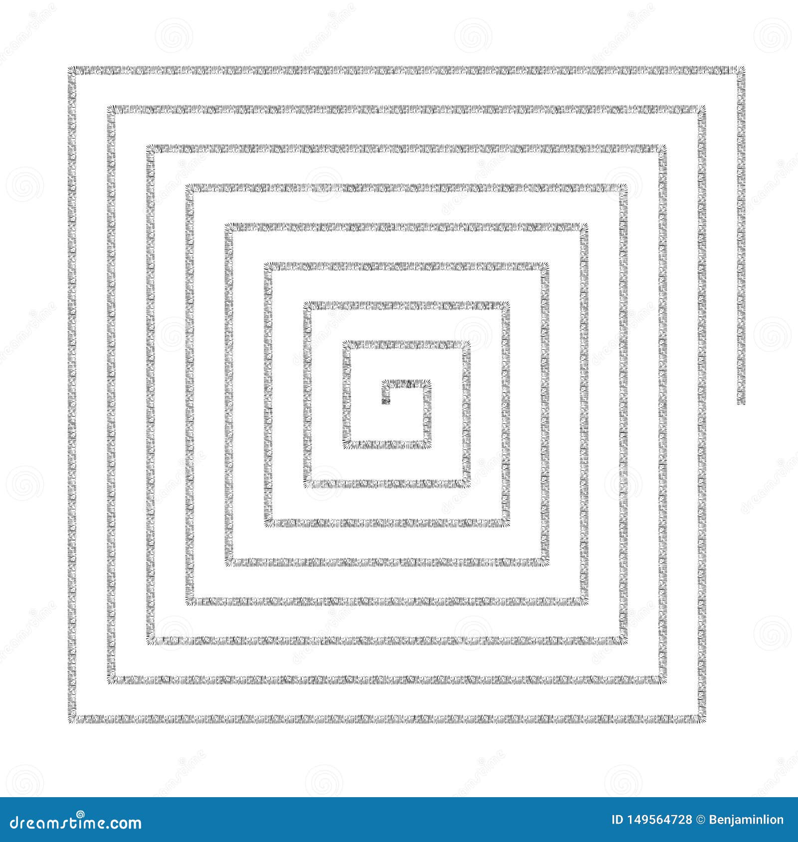archimed spiral square reference