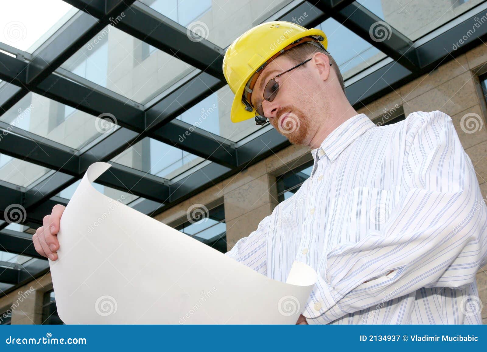 Architect stock image. Image of document, control, construction 2134937