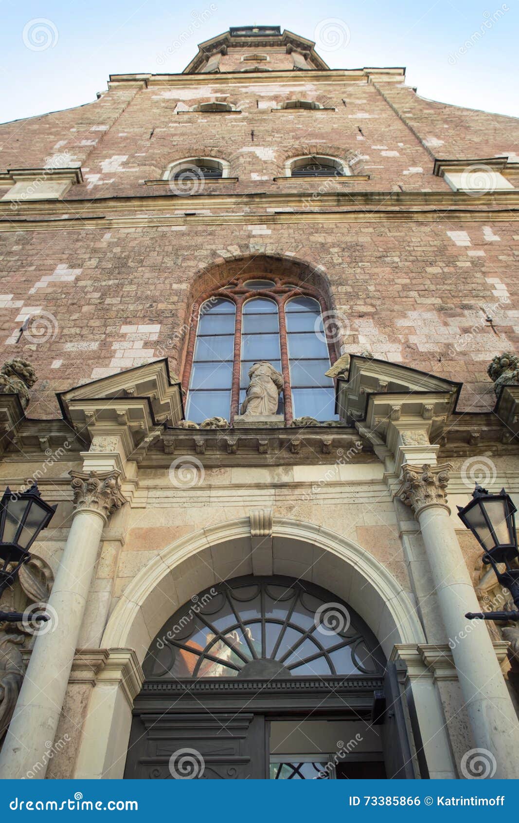 architectural details of saint pyotr's church