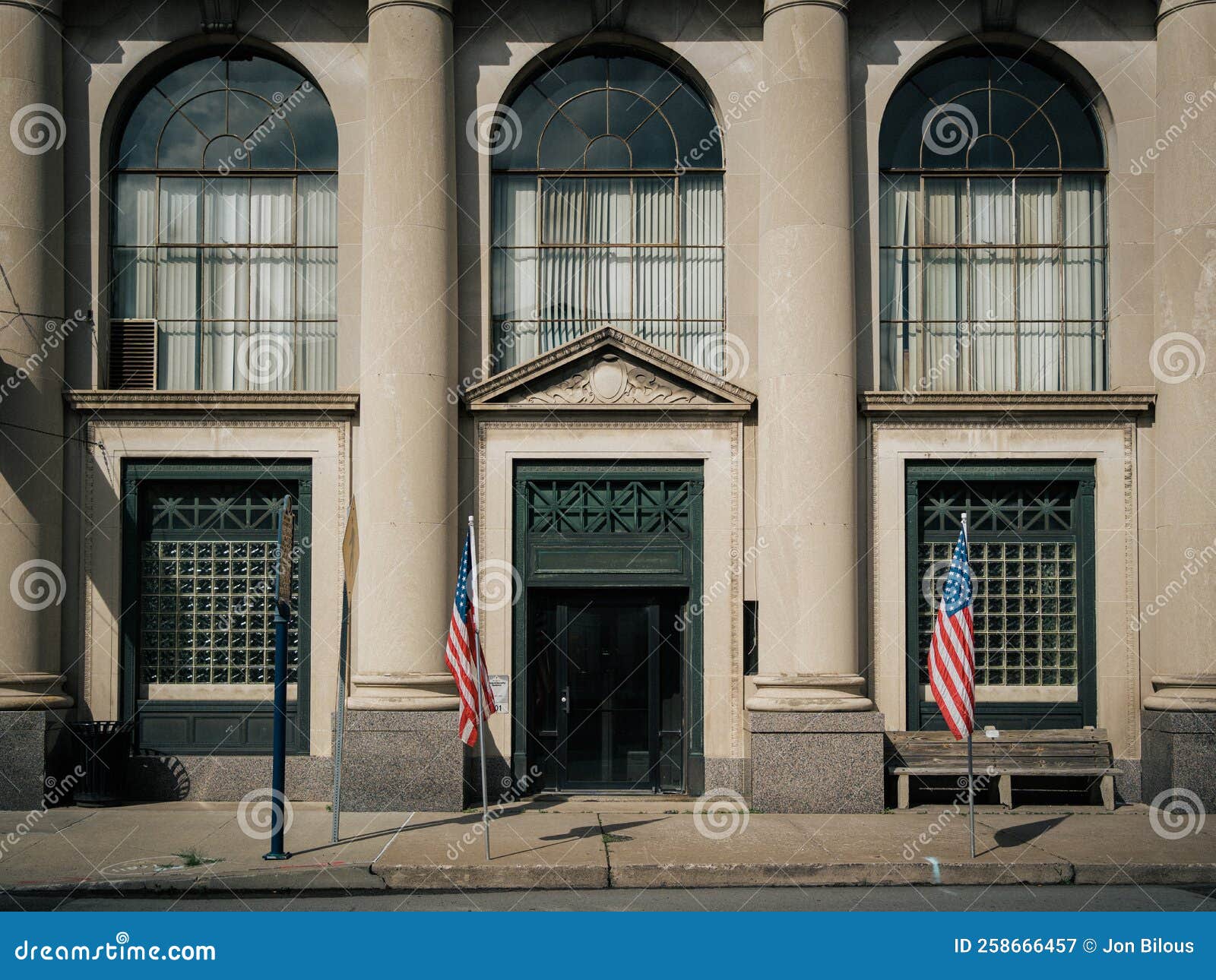 Architectural in Downtown, Olyphant, Pennsylvania Stock Image Image of historic, pennsylvania