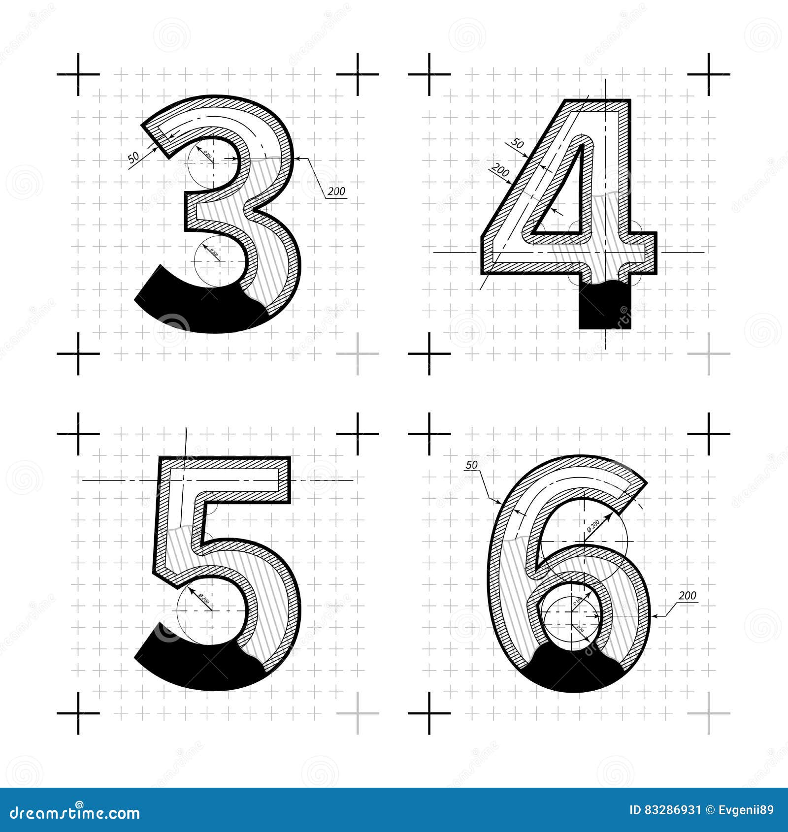 View Blueprint 5 Letters Images