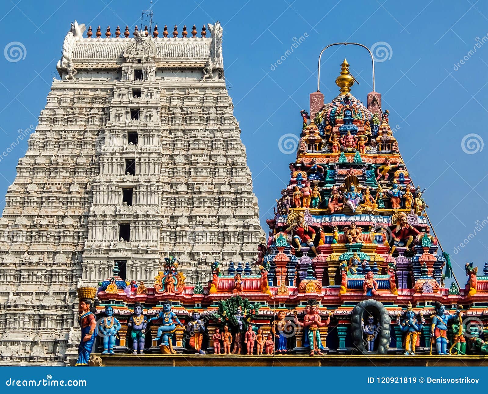 Architecture of Annamalaiyar Temple in Tiruvannamalai, India ...