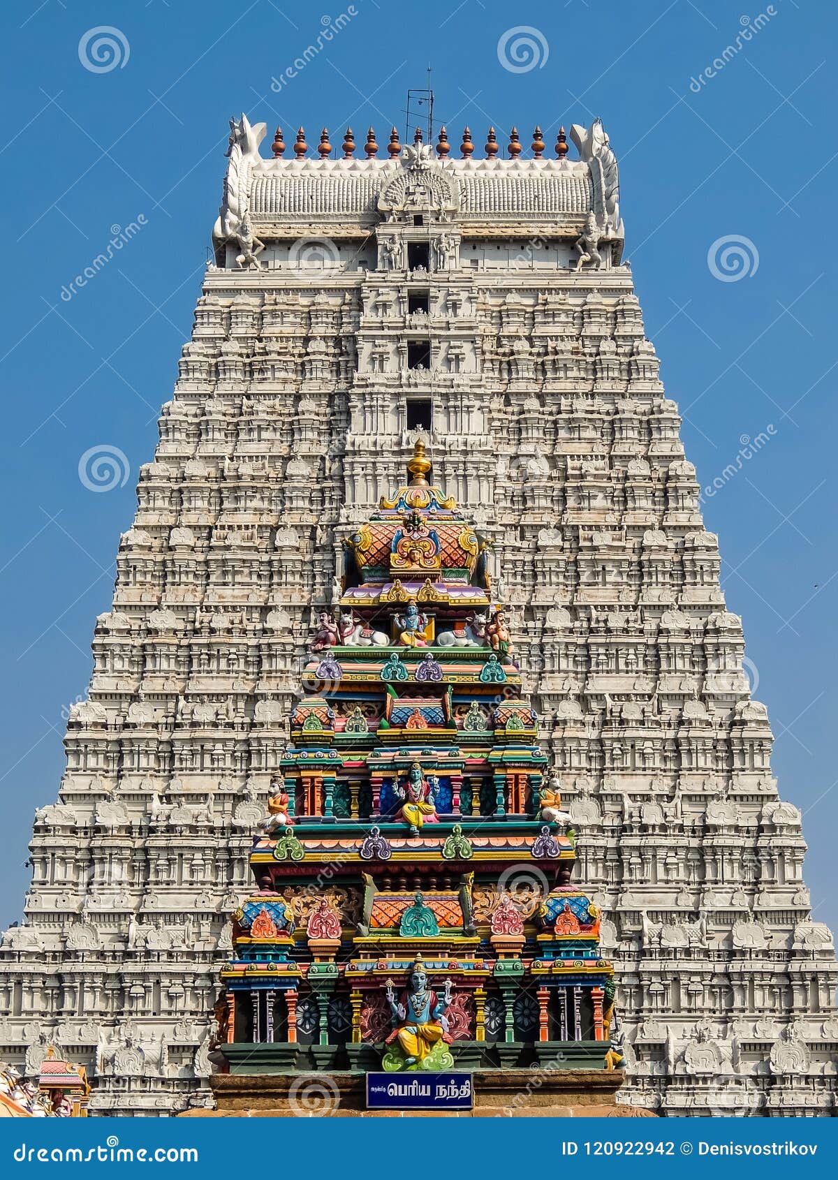 Architecture of Annamalaiyar Temple in Tiruvannamalai, India ...