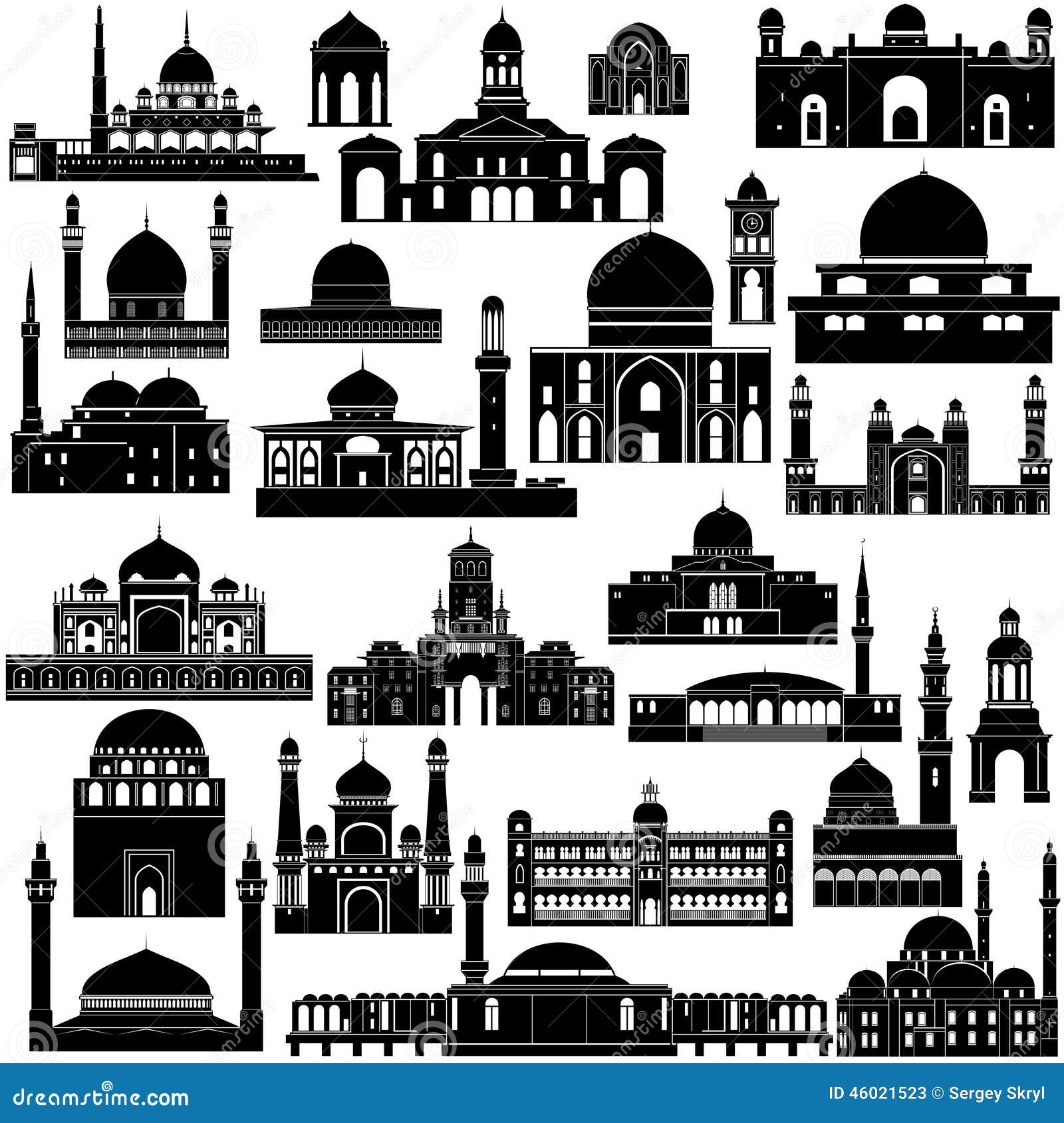 Architecture Asia 4 Stock Vector Illustration Of View 46021523 Architecture Asia 4 Stock Vector Illustration Of View 46021523