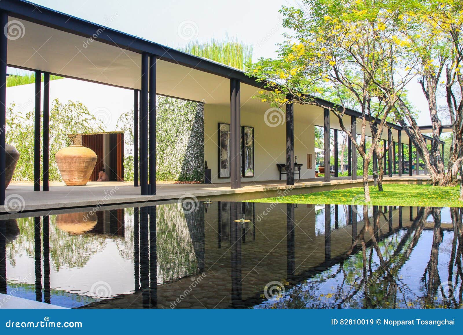 Architecture, Beautiful Outdoor Stock Image Image of trees