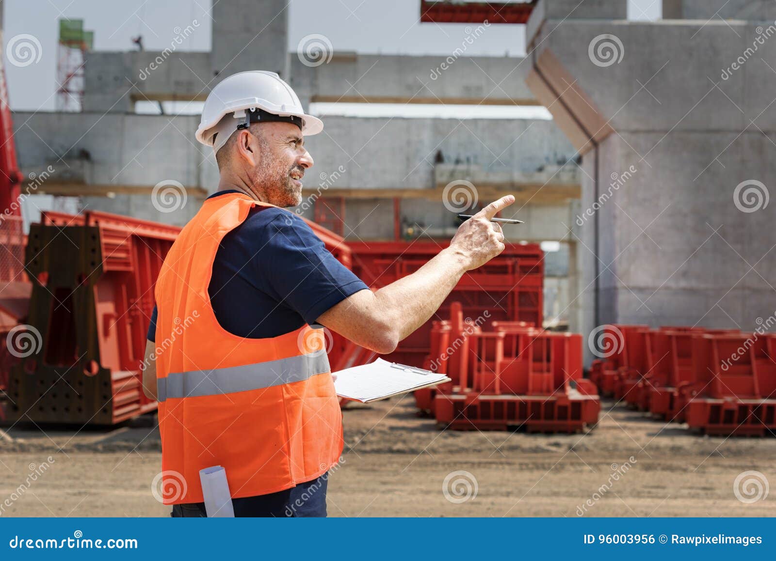 Architecture Construction Safety First Career Stock Photo Image of