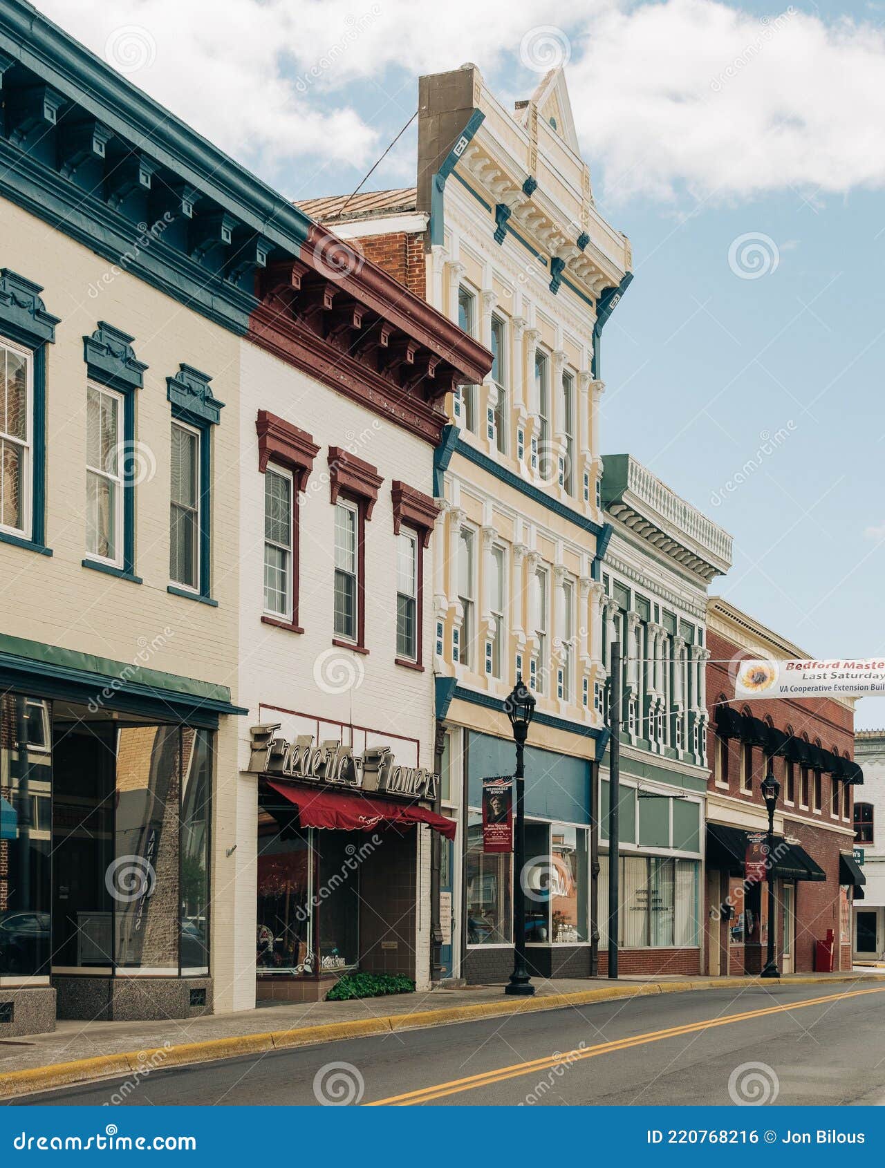 Architecture in Downtown Bedford, Virginia Editorial Photo Image of