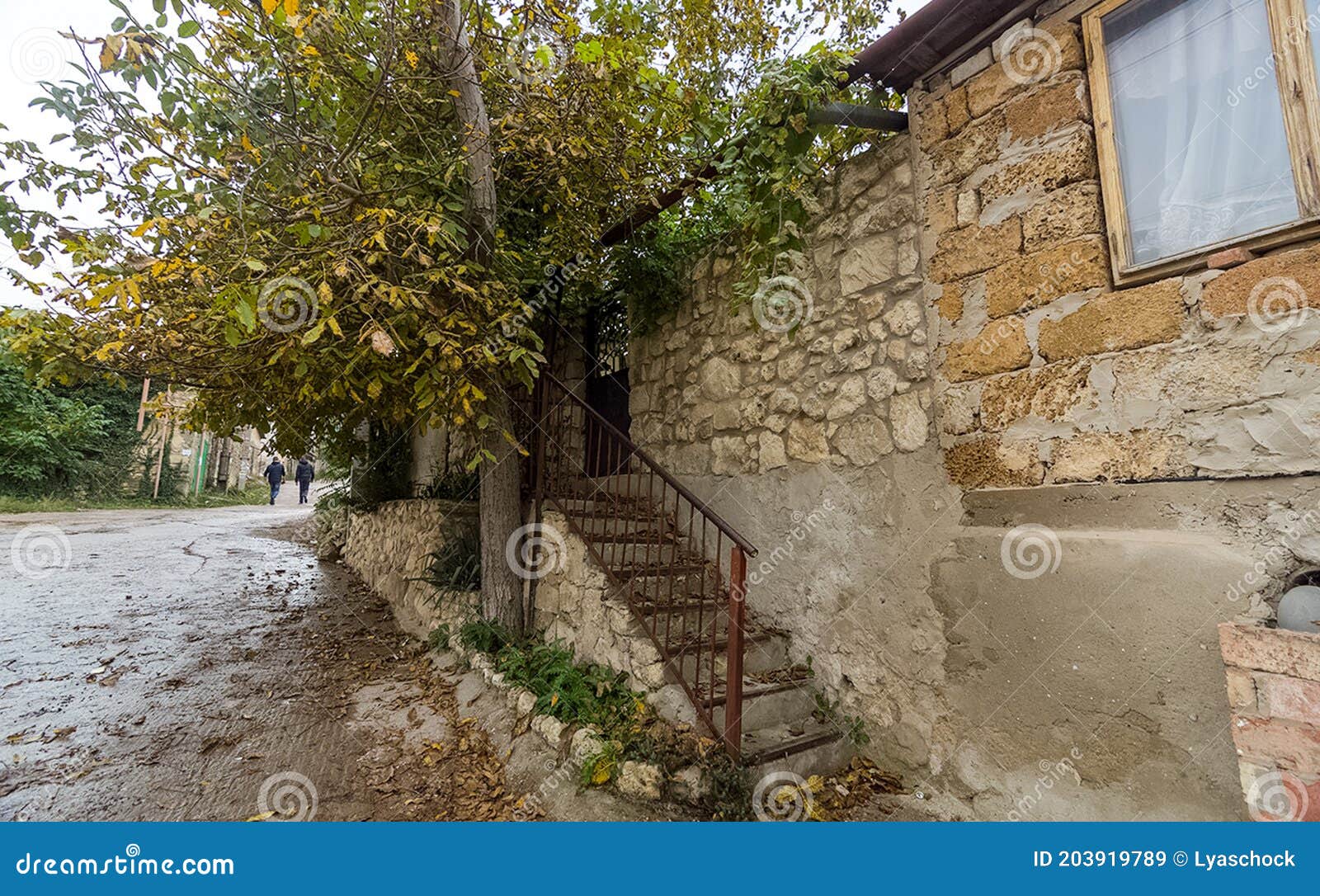 Architecture of the Old Streets in Sevastopol. Old Houses Stock Image Image of historical