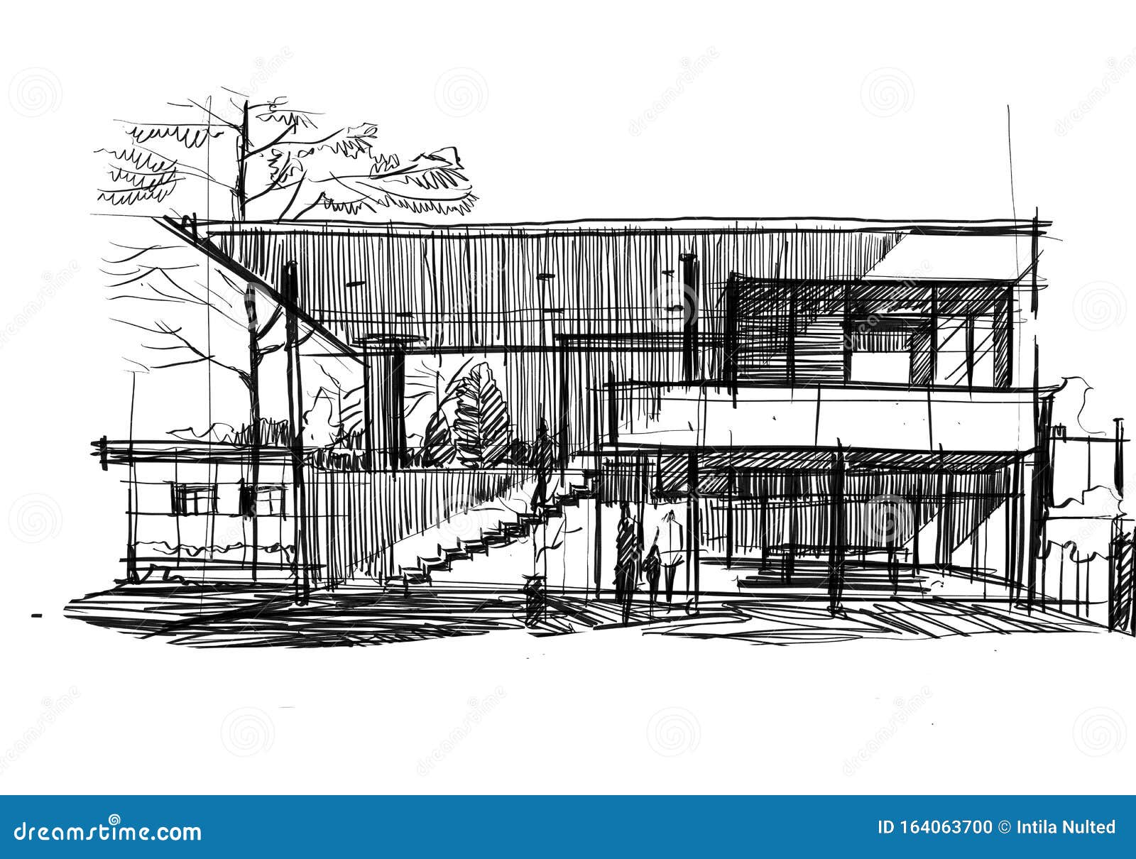 Creative Architecture Sketch Drawings 