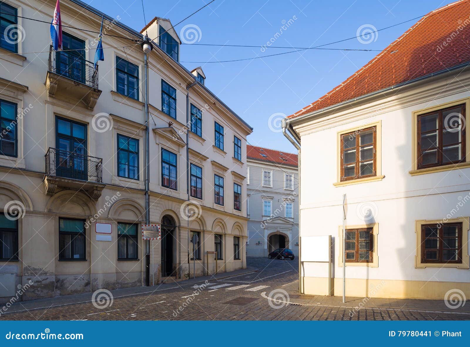 Architecture of Zagreb. Croatia Stock Image Image of outward, europe