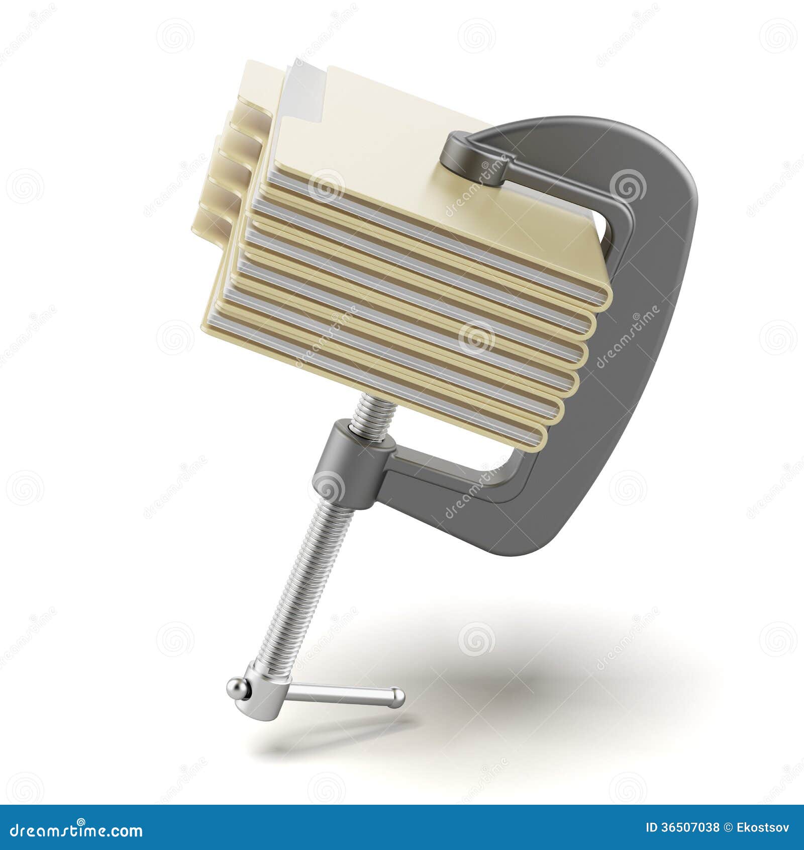 Archives de compresse illustration stock. Illustration