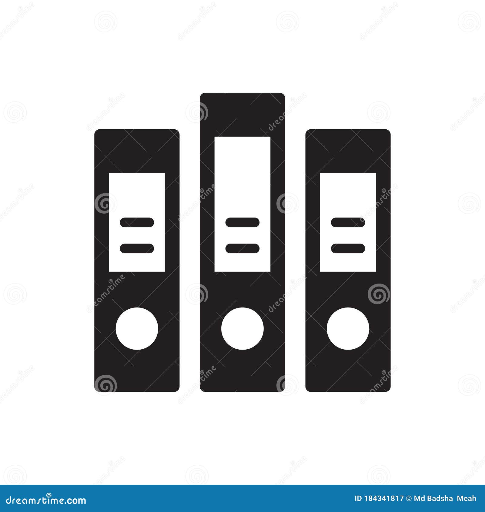 Archives Icon Vector Isolated On White Background, Archives Sign