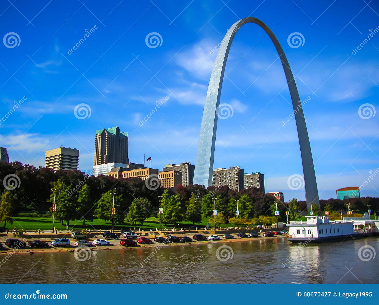 Arco di St Louis immagine stock. Immagine di ovest, turismo 60670427