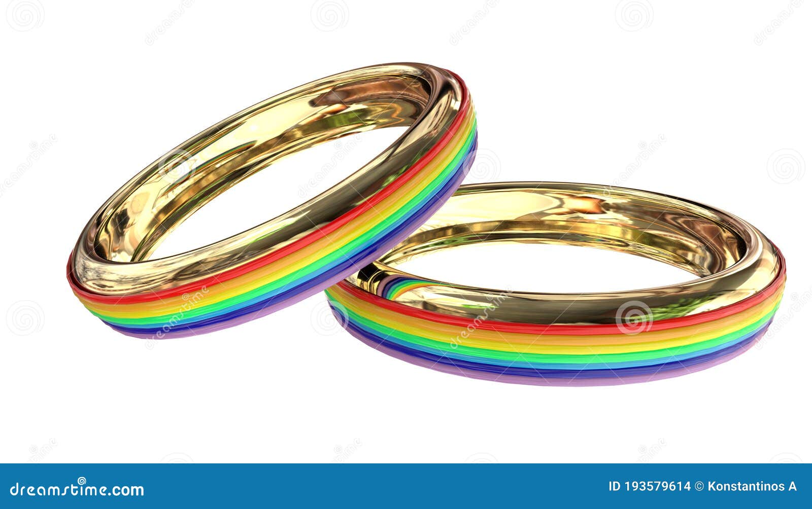 Arcoiris De Anillo De Lesbianas Gay Para Matrimonio 3d Renderizado Stock ilustración - Ilustración de familia, homosexual: 193579614