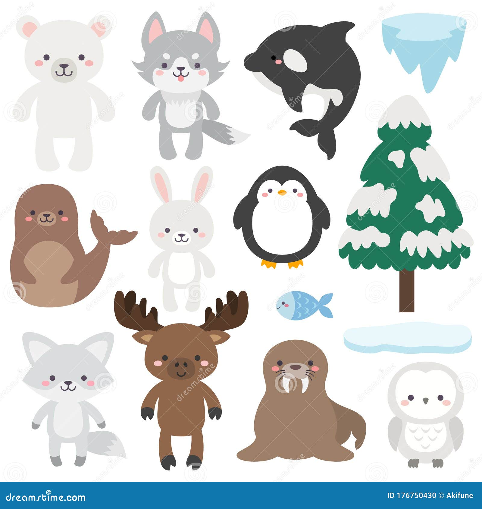 Download Winter Animals Stock Illustrations 18 899 Winter Animals Stock Illustrations Vectors Clipart Dreamstime