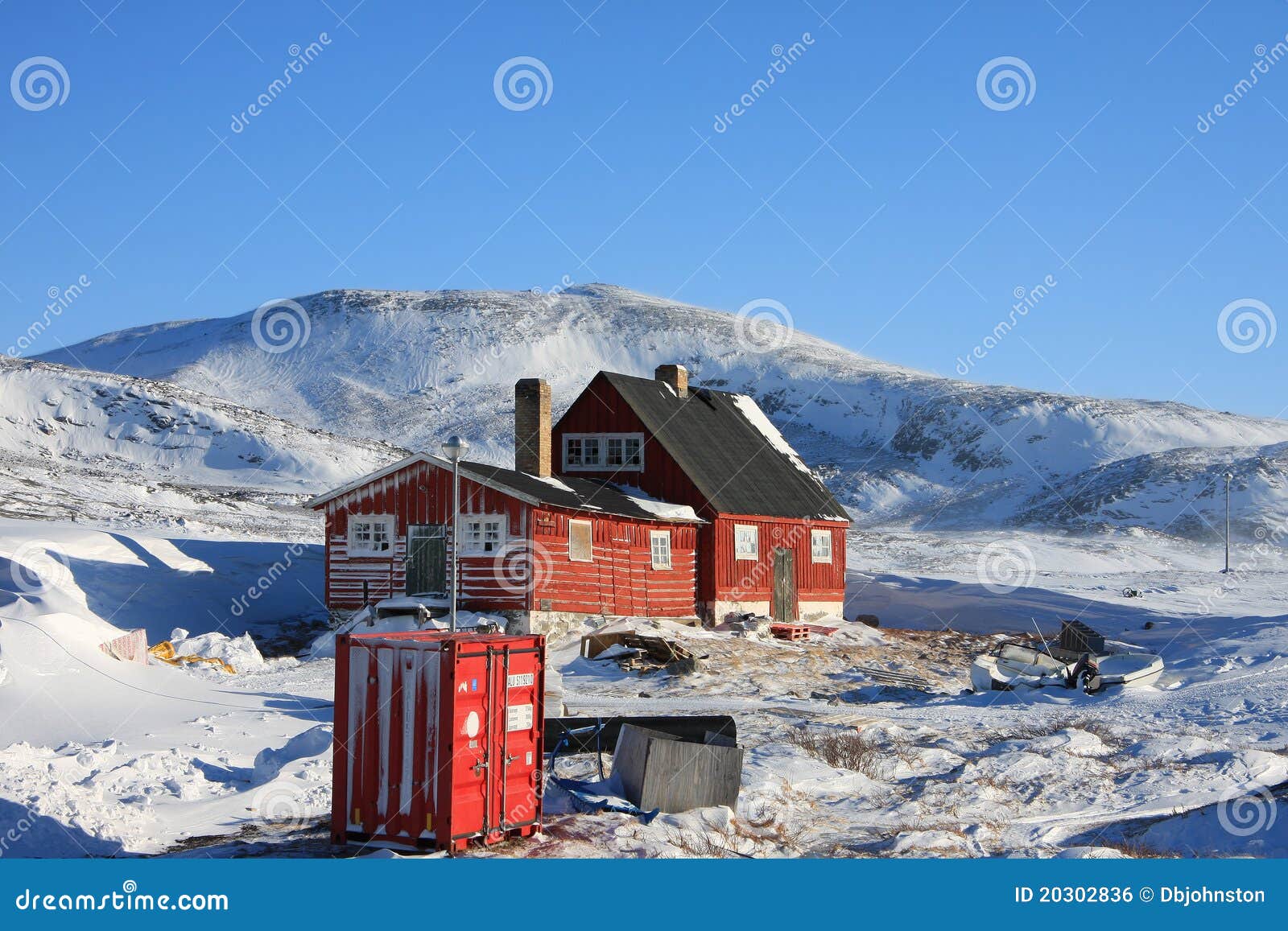 Arctic Housing, Ilimanaq, Greenland Stock Photo Image of scenic