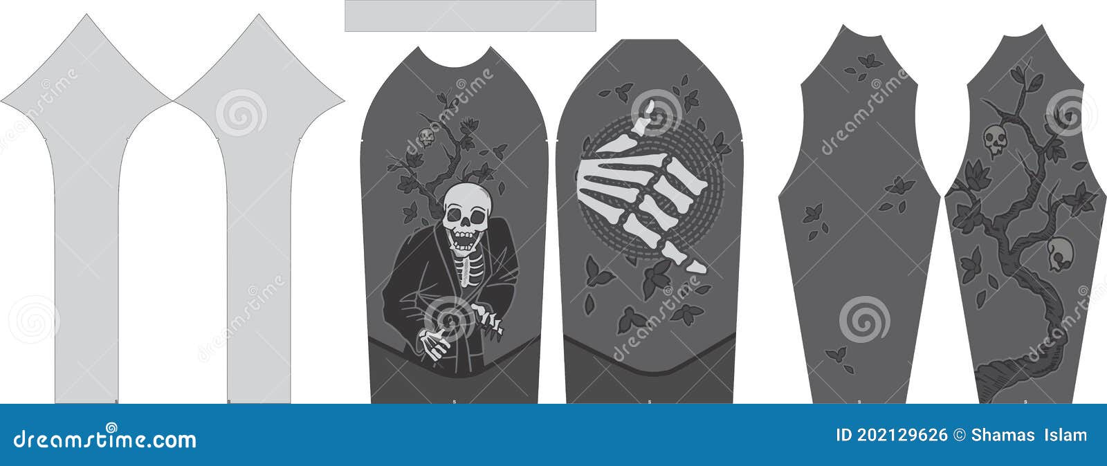 rash guard artwork pattern full sleeve shirt