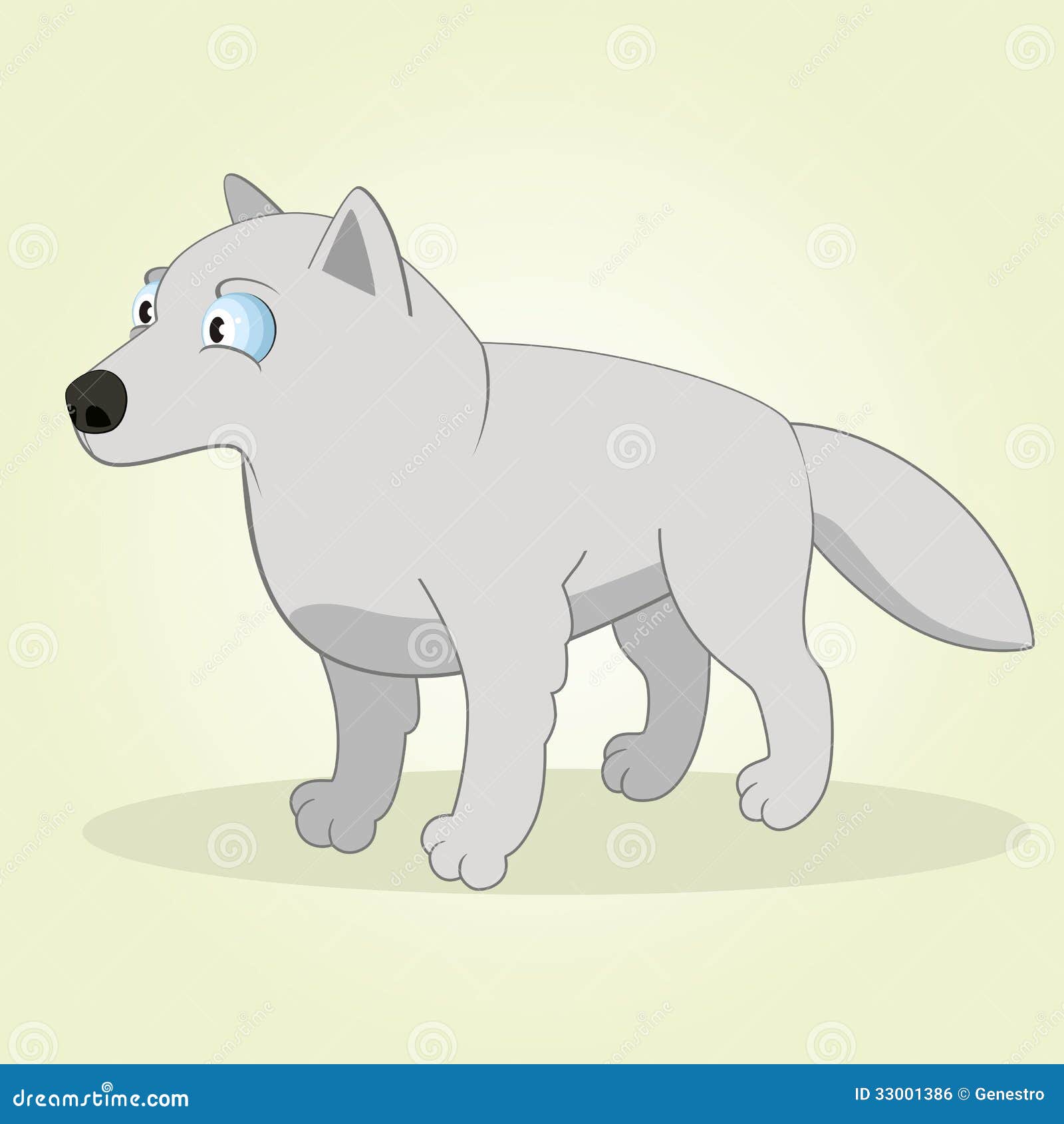 Arctic Wolf Royalty Free Stock Image - Image: 33001386