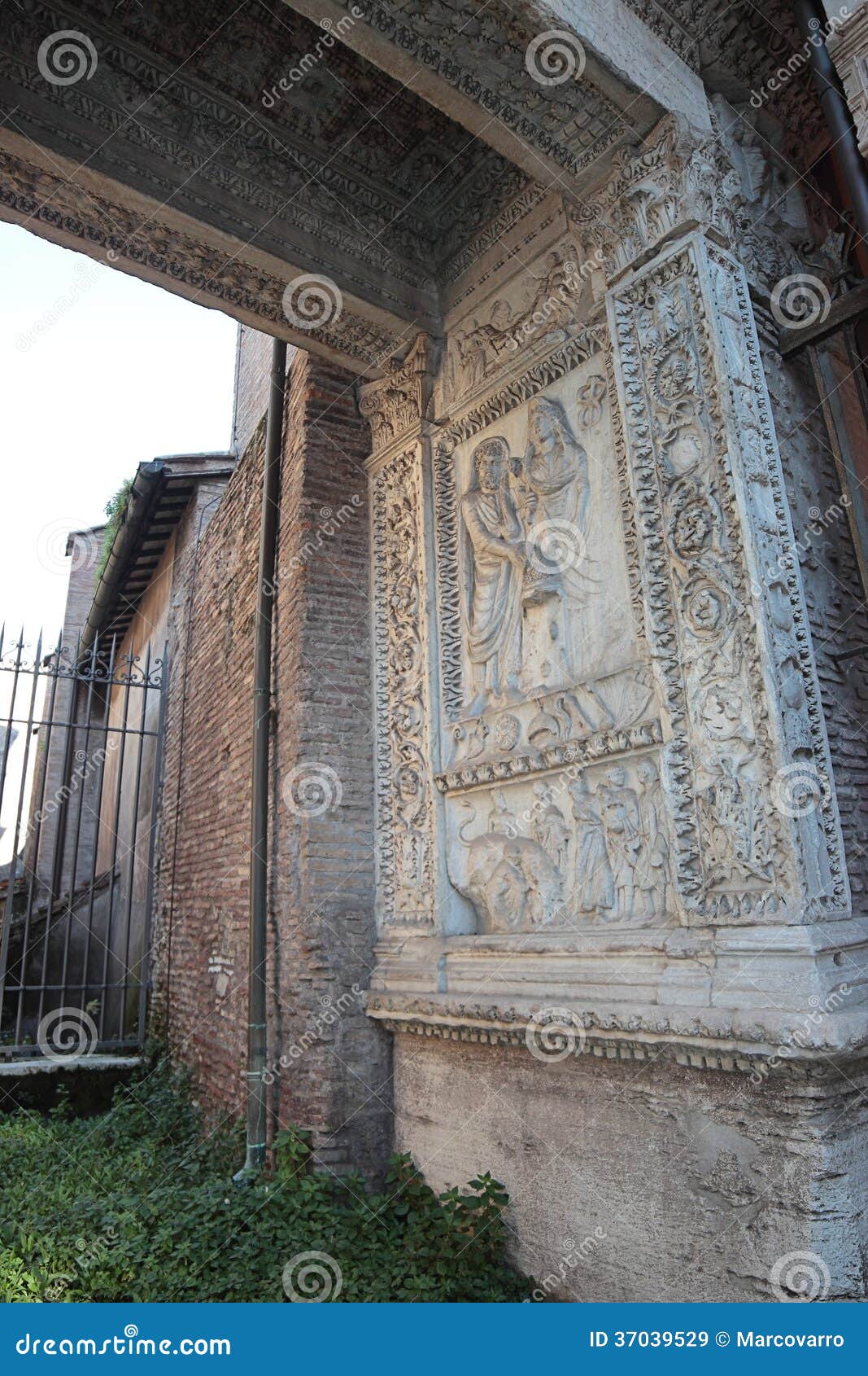 the arcus argentariorum in rome