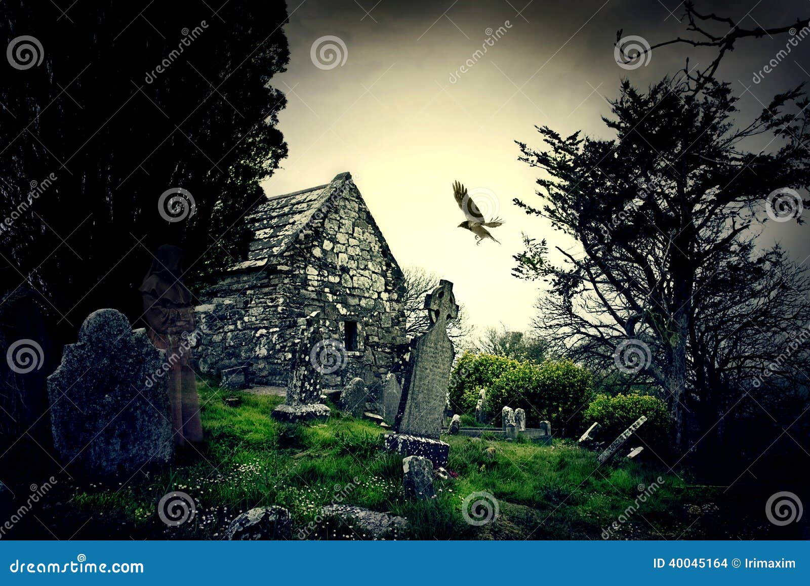 Ardmore cemetery stock photo. Image of grow, ardmore 40045164