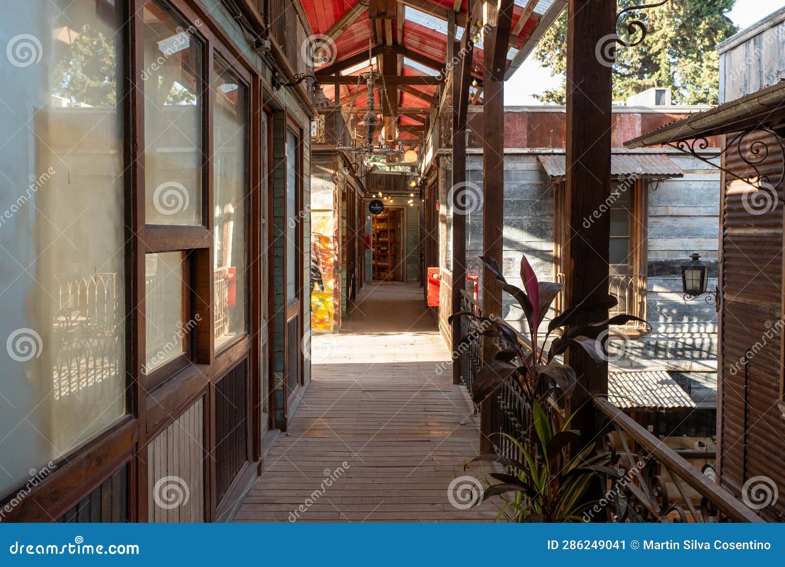 area of bars and shops in the mercado de ingeniero maschwitz in buenos aires province in 2023