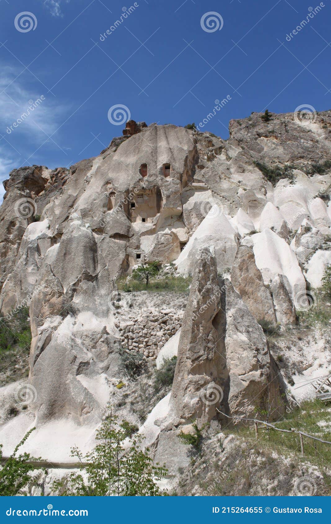 goreme open air museum in goreme, cappadocia - nevsehir, turkey.