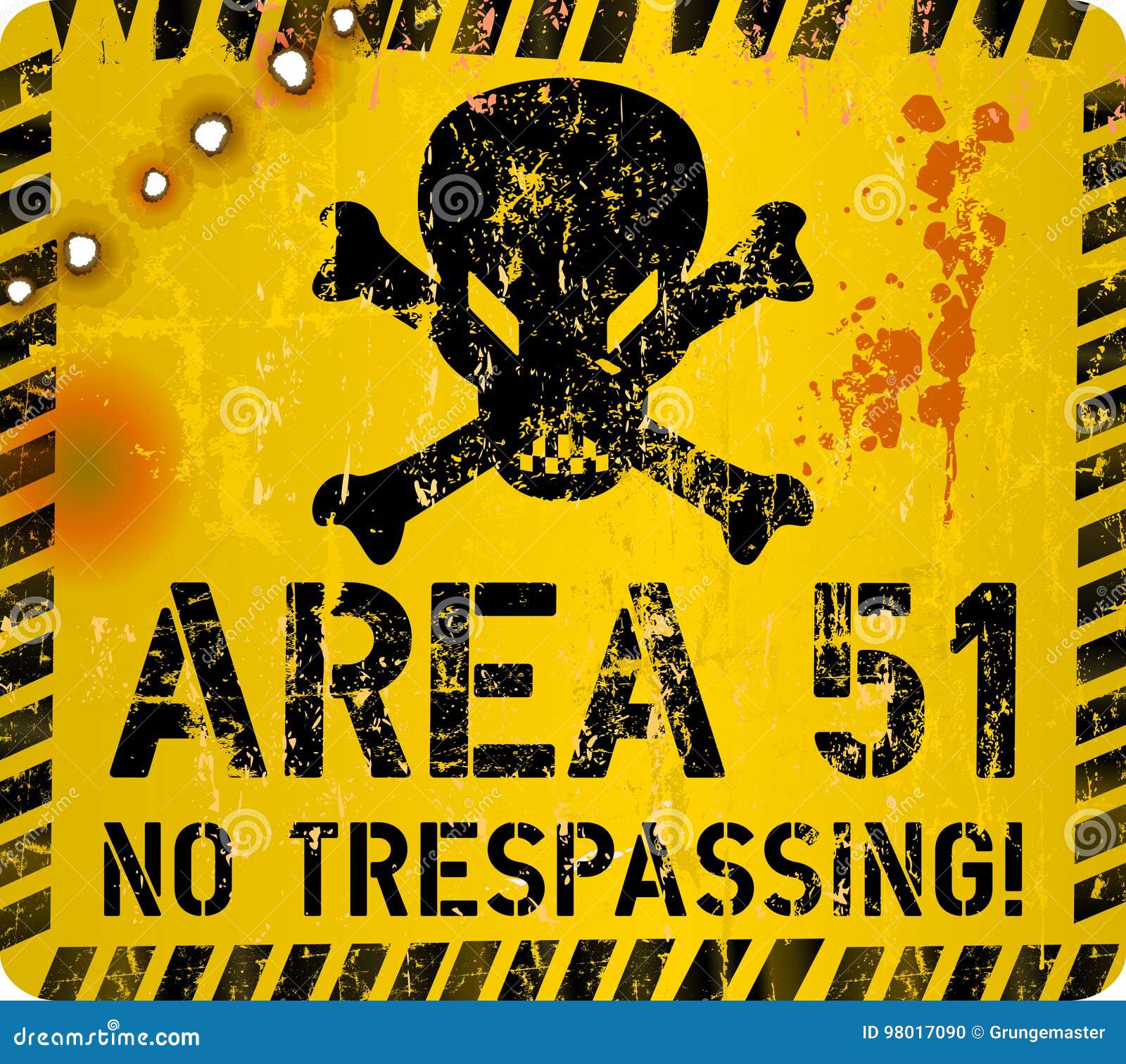 area 51 sign.